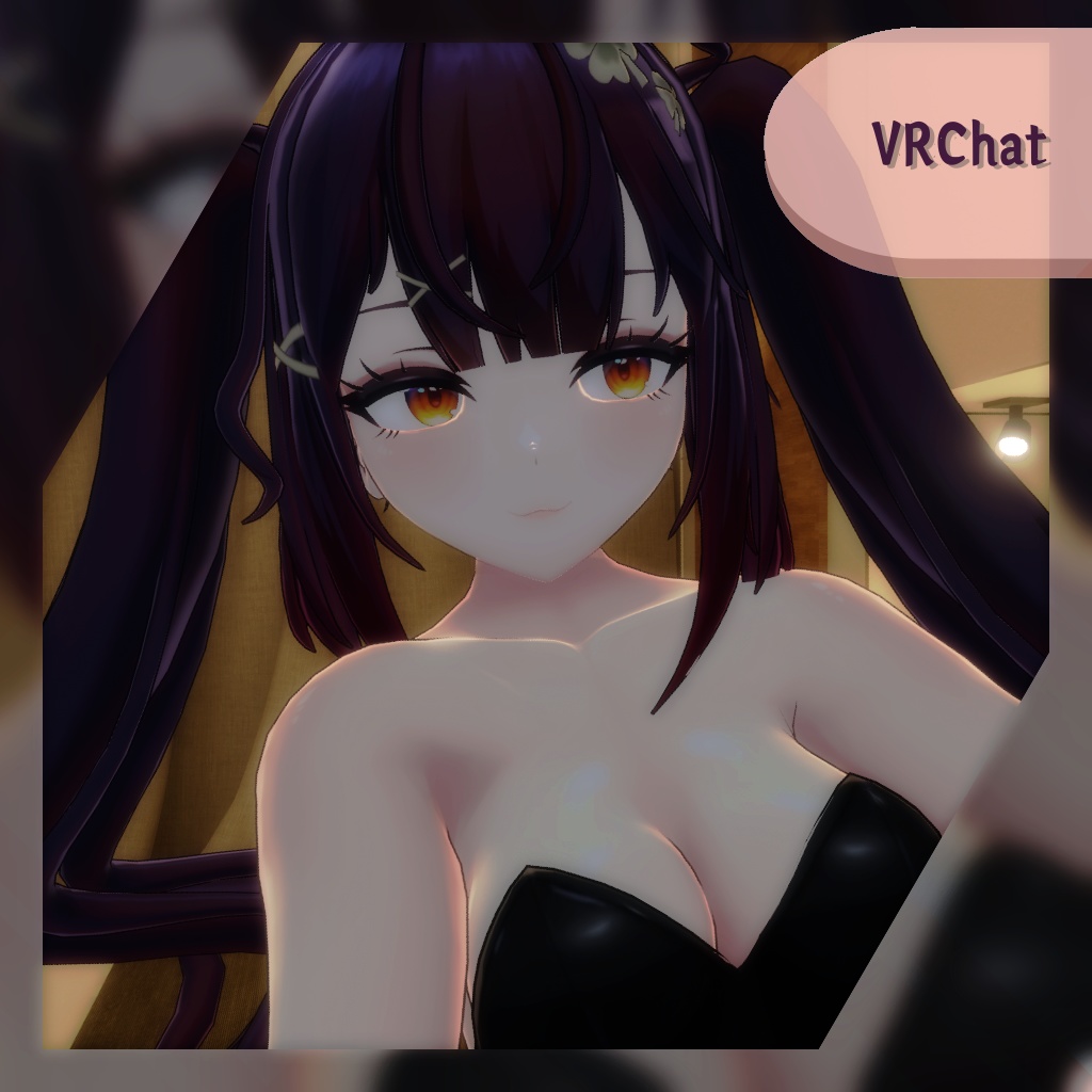 オリジナル3Dモデル 『リリ』- Lily Lucky | VRChat | Warudo