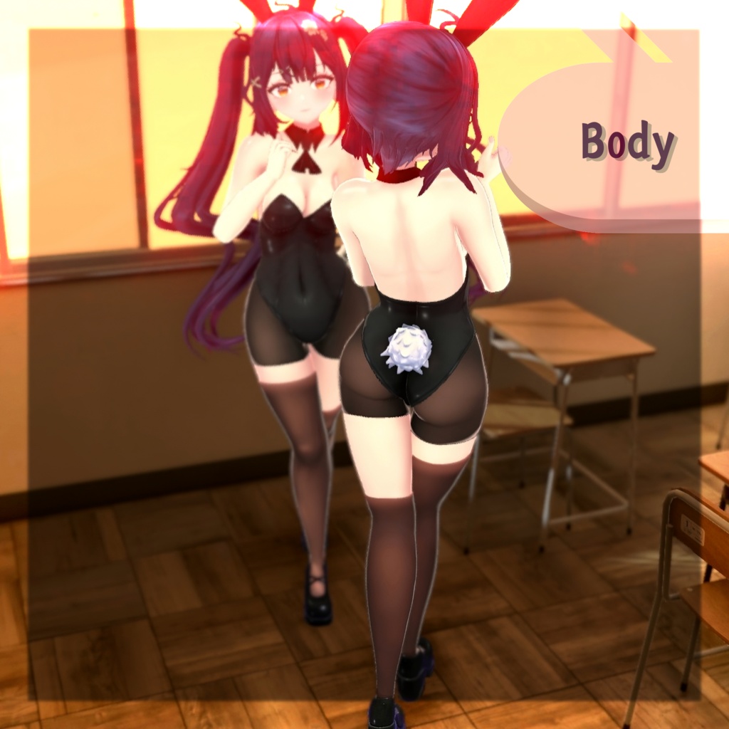 オリジナル3Dモデル 『リリ』- Lily Lucky | VRChat | Warudo