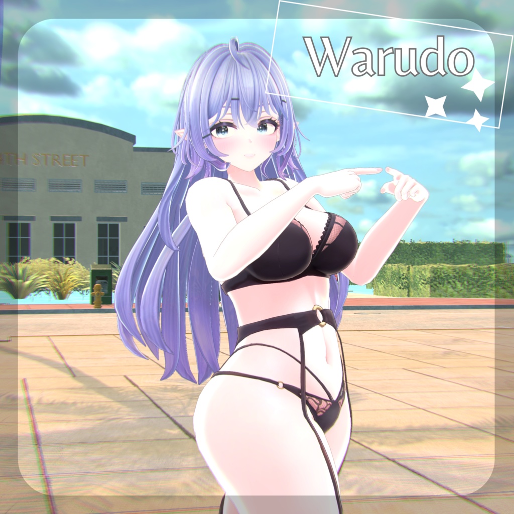 オリジナル3Dモデル 『チェセリン』- Caeselin | VRChat | Warudo