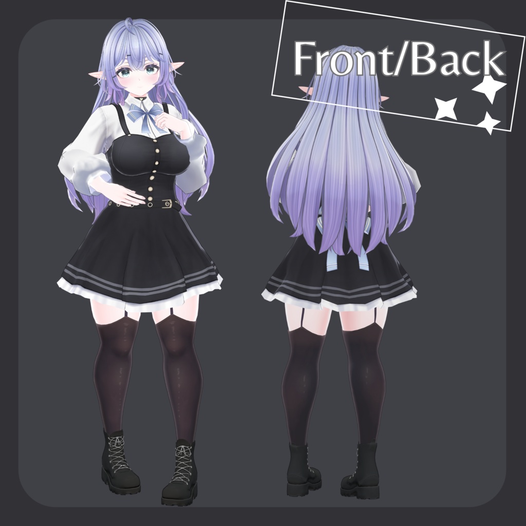 オリジナル3Dモデル 『チェセリン』- Caeselin | VRChat | Warudo