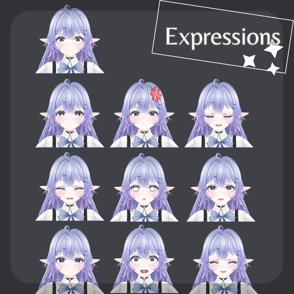 オリジナル3Dモデル 『チェセリン』- Caeselin | VRChat | Warudo