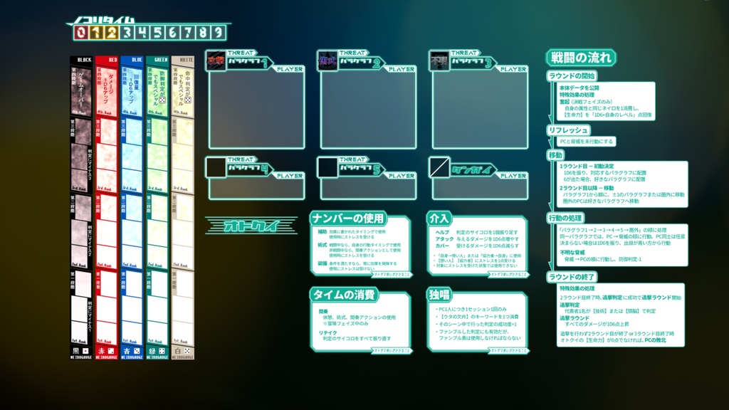 【無料】初音ミクTRPG ココロダンジョン ココフォリア部屋素材パーツ