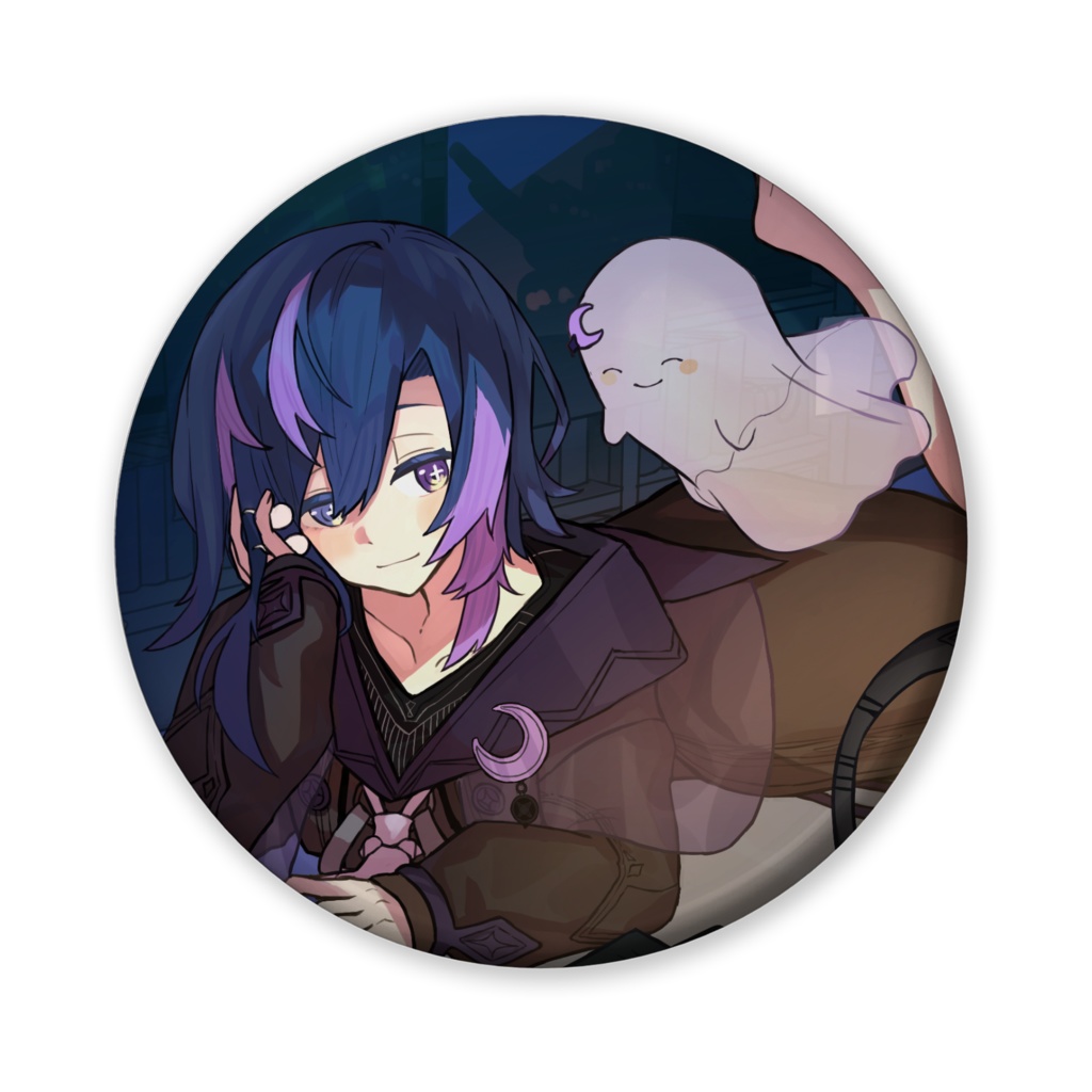 【常設】キービジュアル缶バッジ【神月リマ】