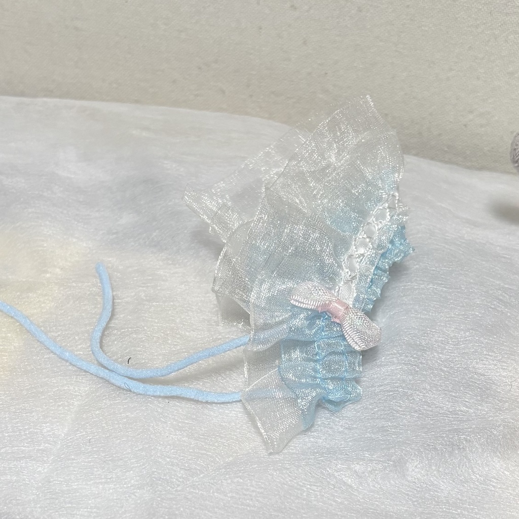 フォゼ用 ベイビーボンネット/ヘッドドレス