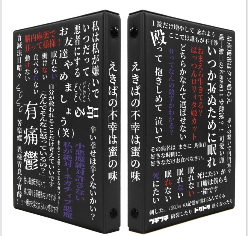 不幸チェキファイル＋チェキ袋