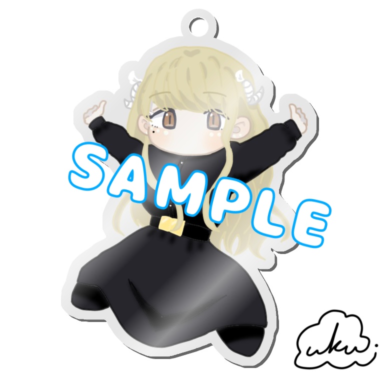 しーぷﾁｬﾝアクリルキーホルダー