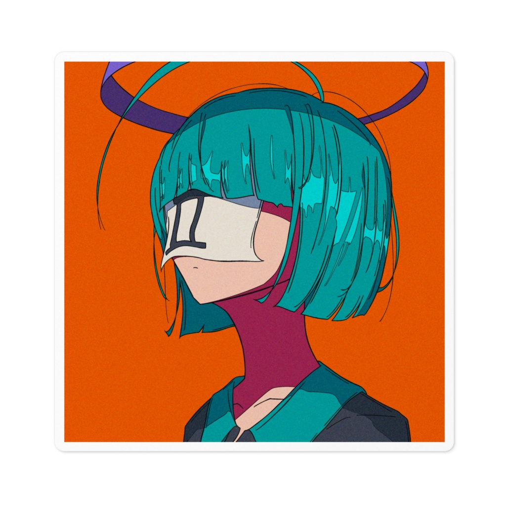 Ⅱ世ステッカー