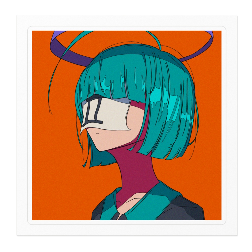 Ⅱ世ステッカー