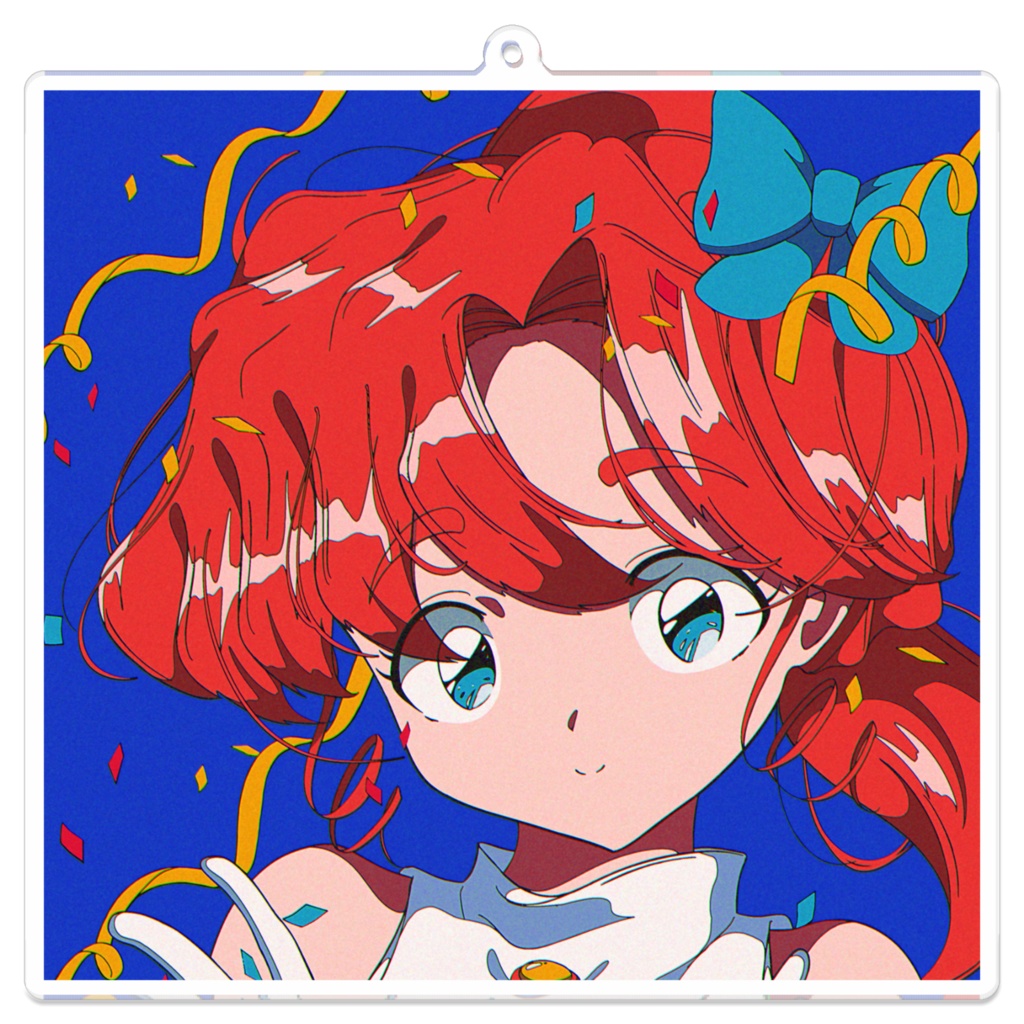 オリキャラキーホルダー「令和未来女子」