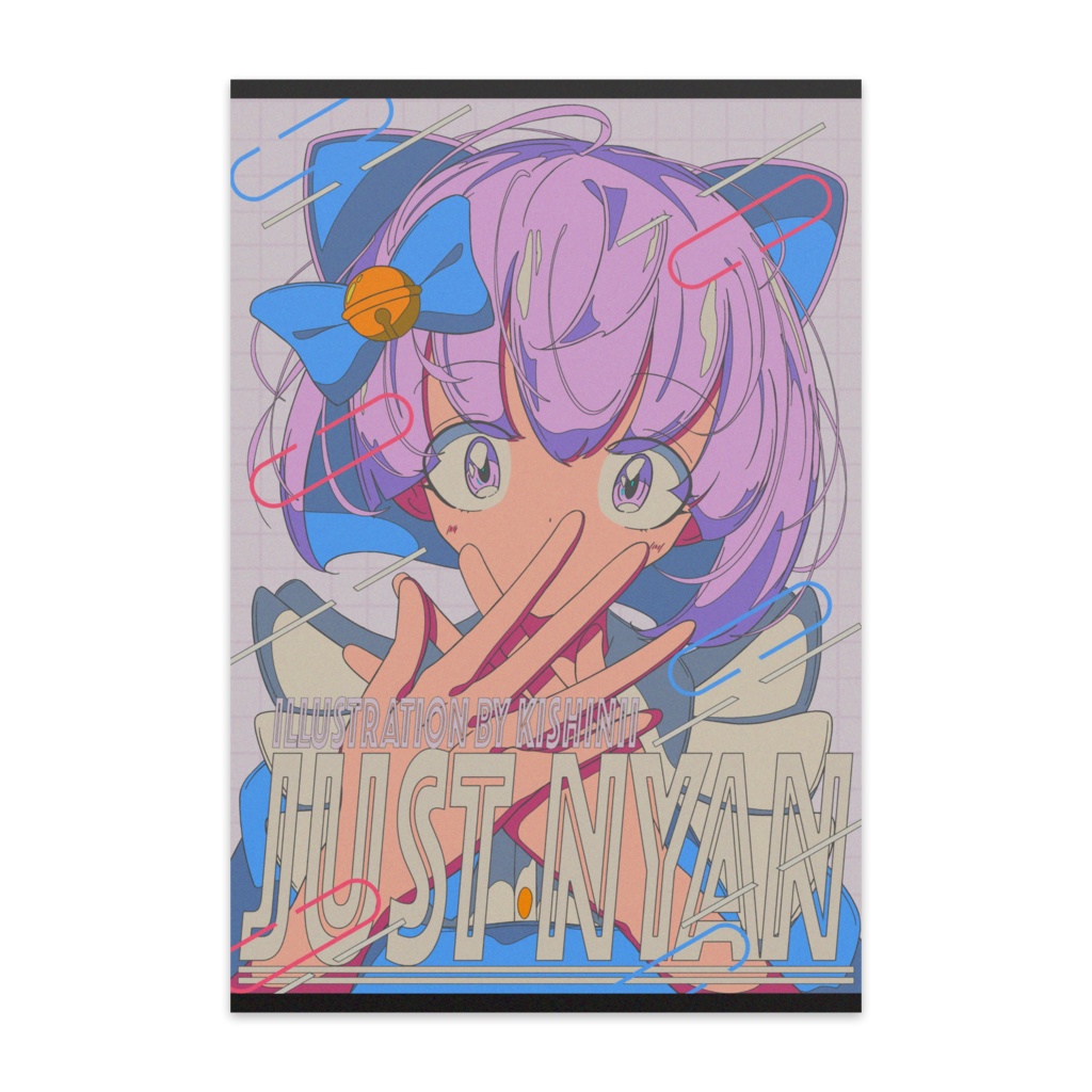 「JUST NYAN」ポストカード 10枚セット
