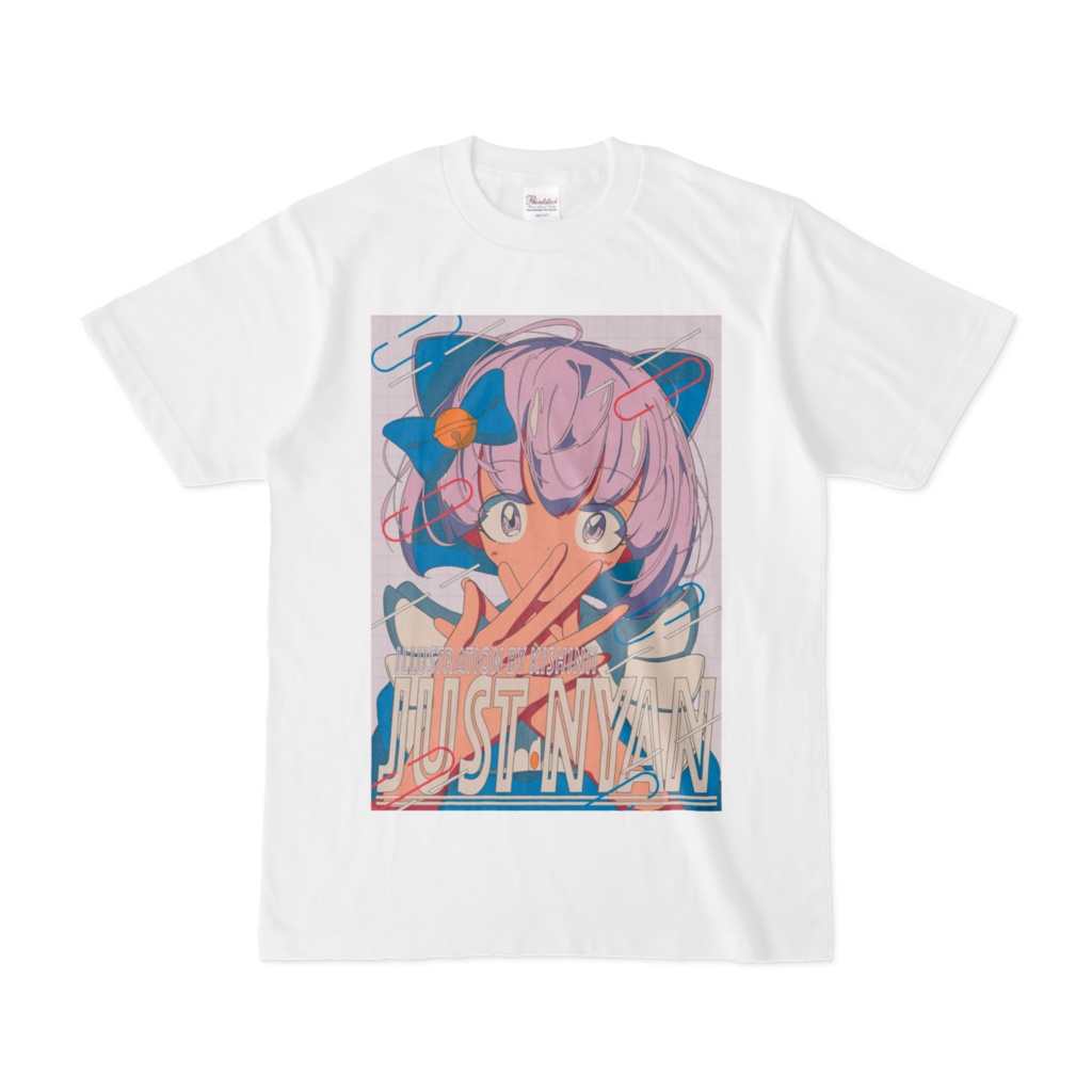 「JUST NYAN」Tシャツ