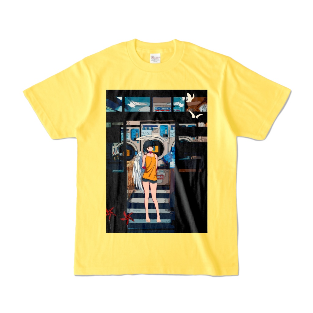 「ガラ空きのランドリー」Tシャツ
