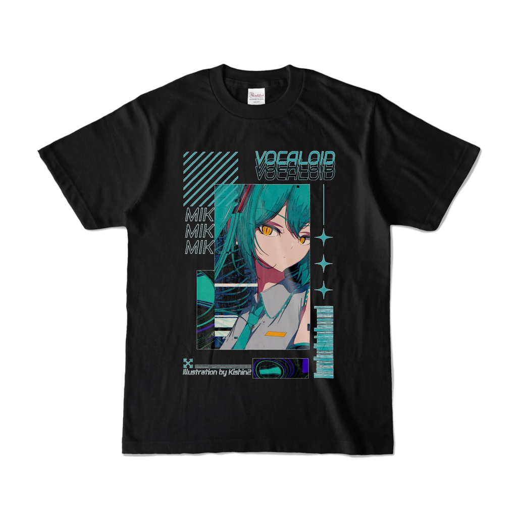 初音ミク　同人Tシャツ【購入者限定特典付き】