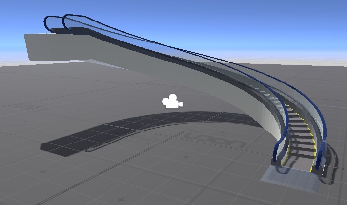 【VRChatワールドギミック】Quest対応 エスカレーターギミック【UdonEscalator】