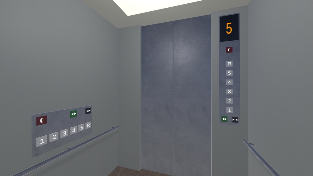 【VRChatワールドギミック】Quest対応 エレベーターギミック【UdonElevator】