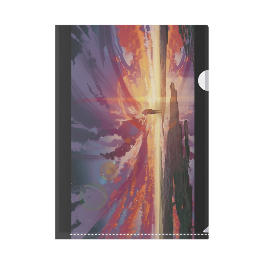 100日チャレンジクリアファイル