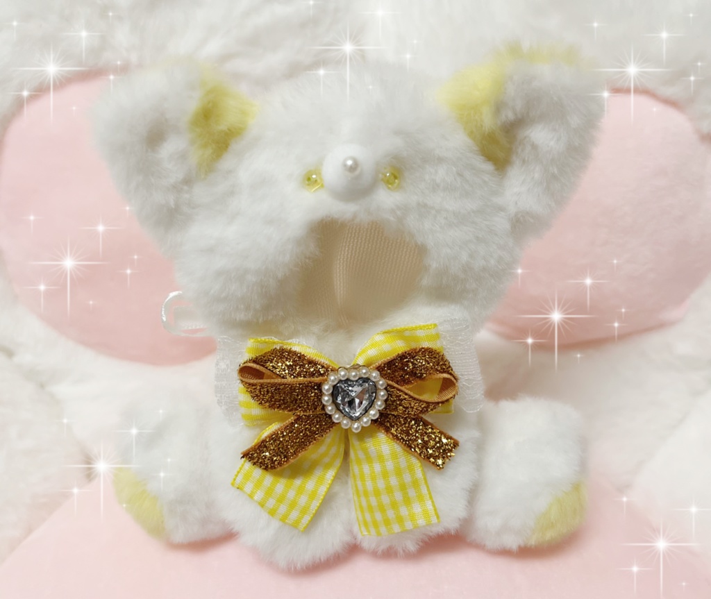 ♡ ねこちゃん ぬい服 ♡ イエロー