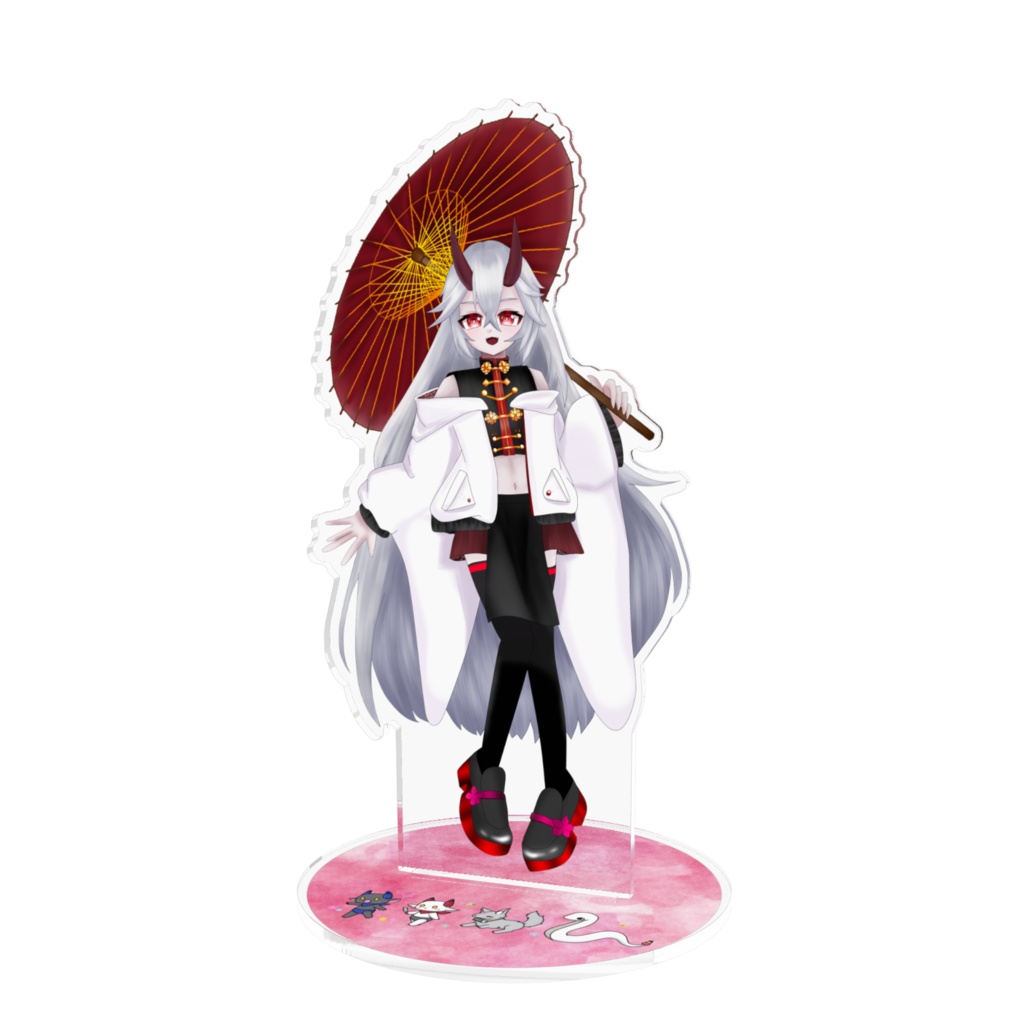 暁れい-和傘持ちセルフ衣装アクスタ（S M L）