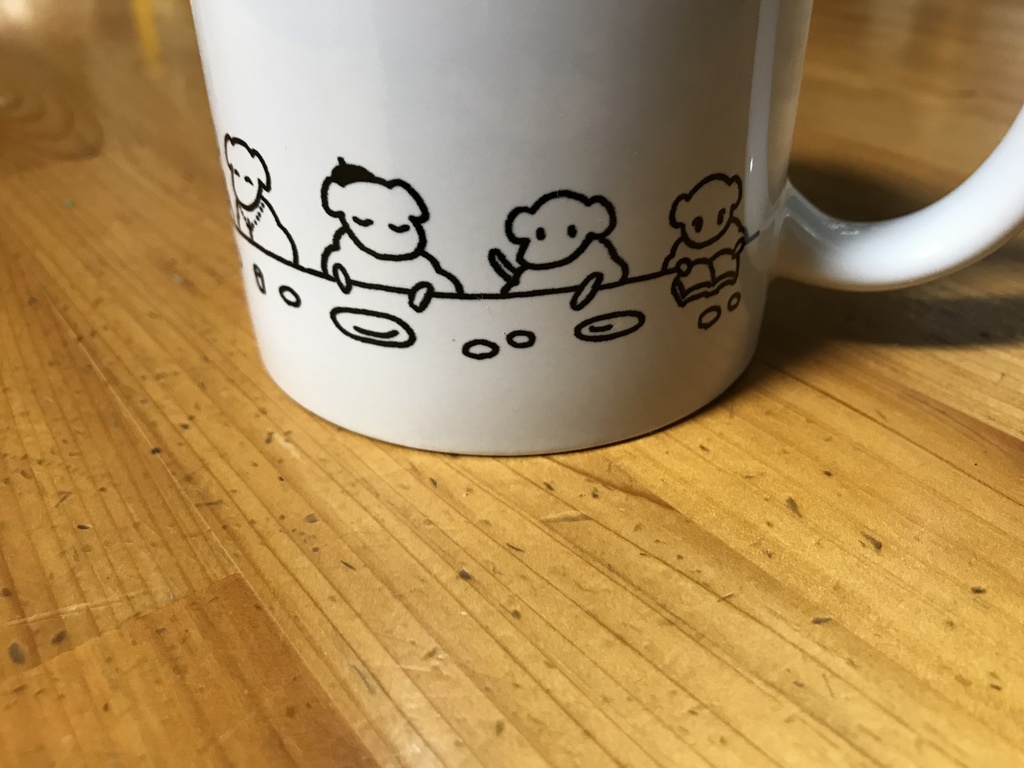 マグカップ 羊たちの晩餐