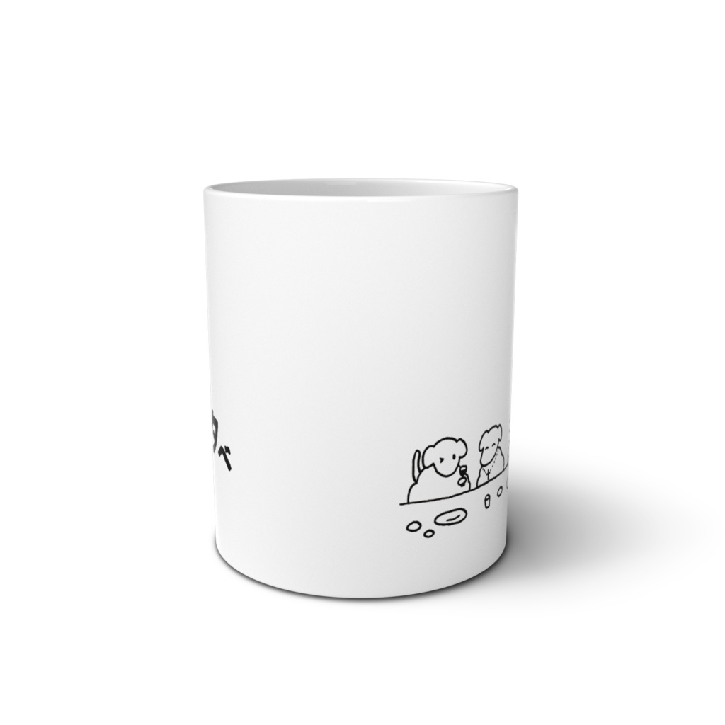 マグカップ 羊たちの晩餐