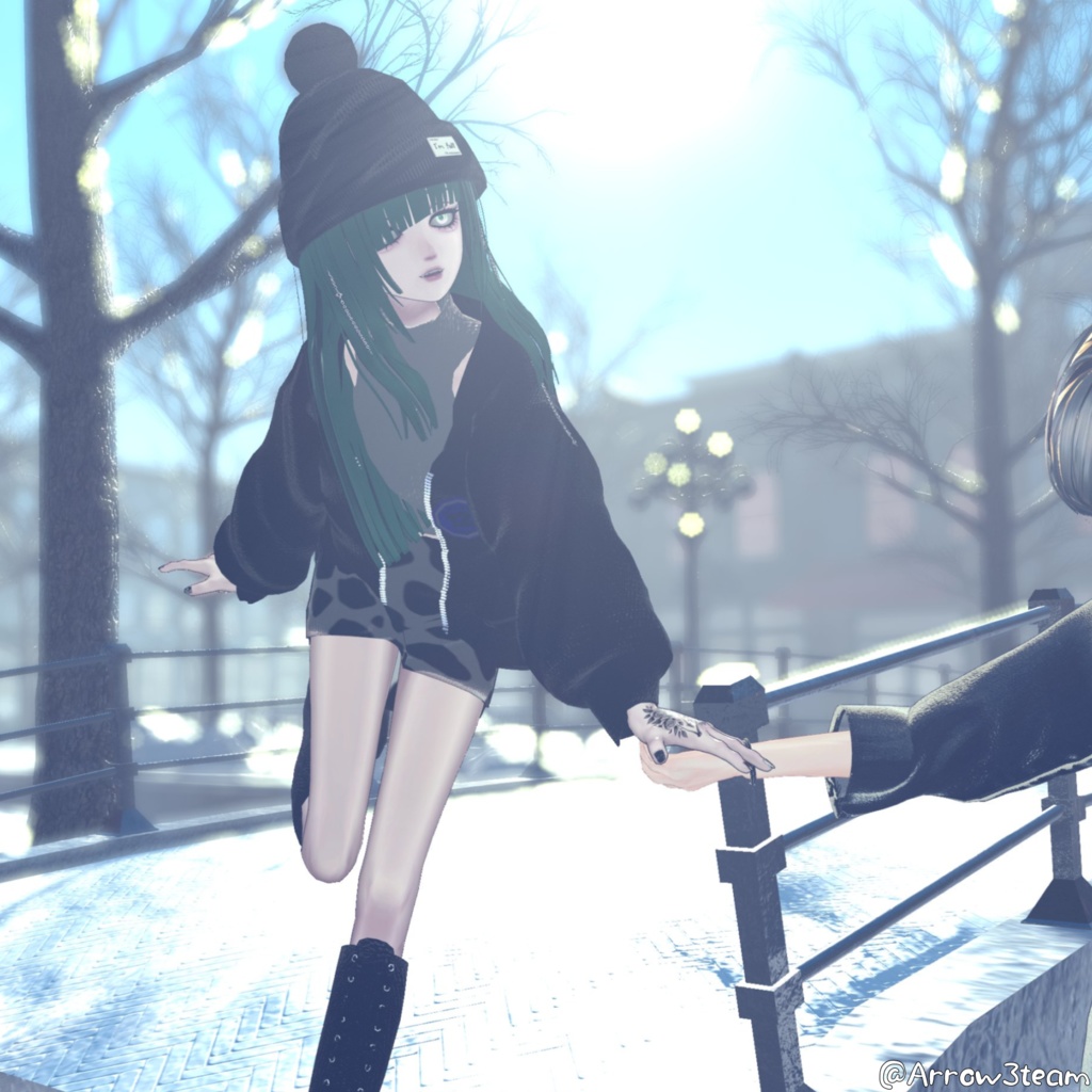 【今は無料】街角ウインターコーデ