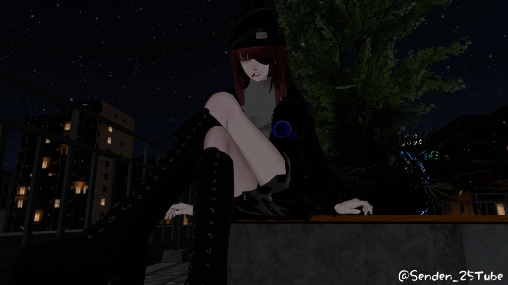 【今は無料】街角ウインターコーデ