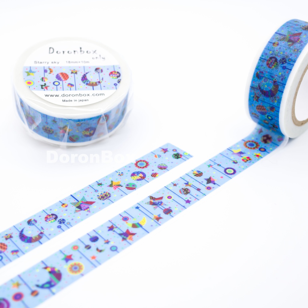 オリジナルマスキングテープ 色の構成　Starry sky