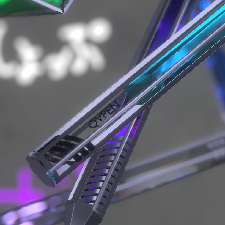 【QvPen差し替えモデル】ジェルスタルペン - たそラボ! x U+004E コラボ商品