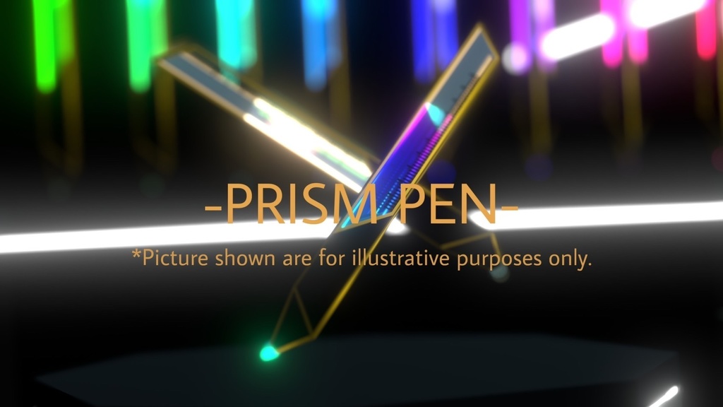 【QvPen差し替えモデル】プリズムペン - たそラボ! x U+004E コラボ商品