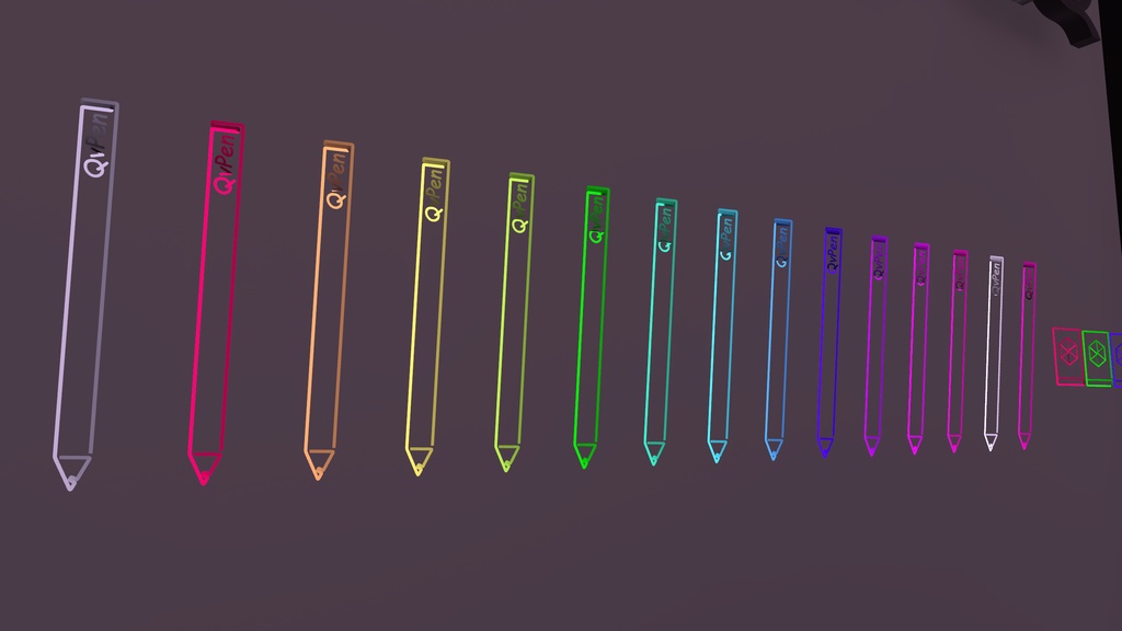 【QvPen差し替えモデル】Neon Pen