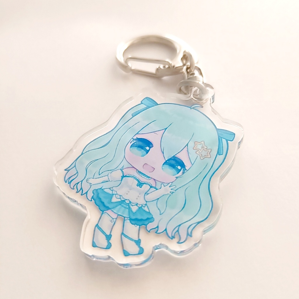 夢虹のアクリルキーホルダー
