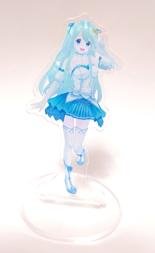 夢虹のアクリルフィギュア