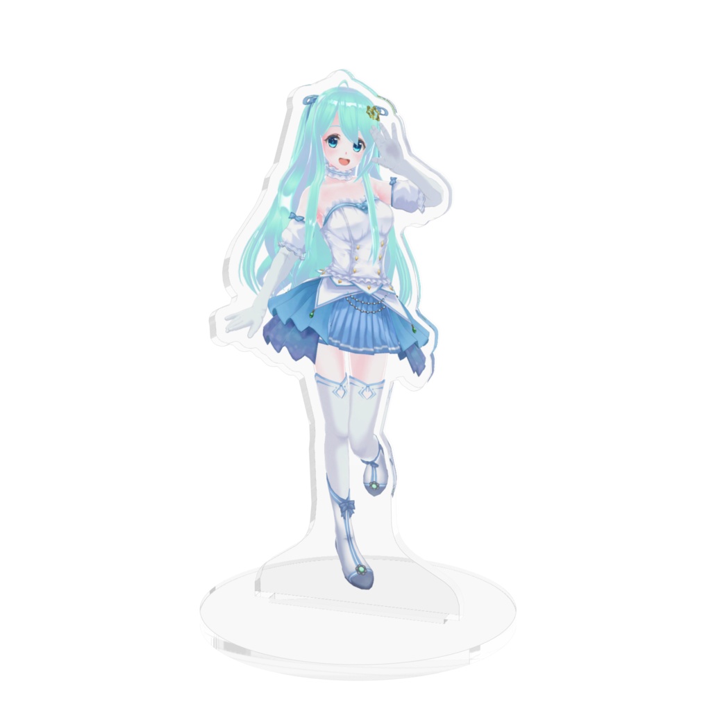 夢虹のアクリルフィギュア