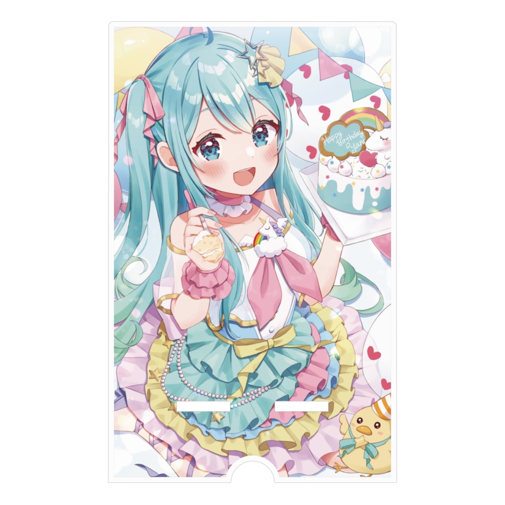 ☆夢虹バースデー2022☆アクリルスマホスタンド