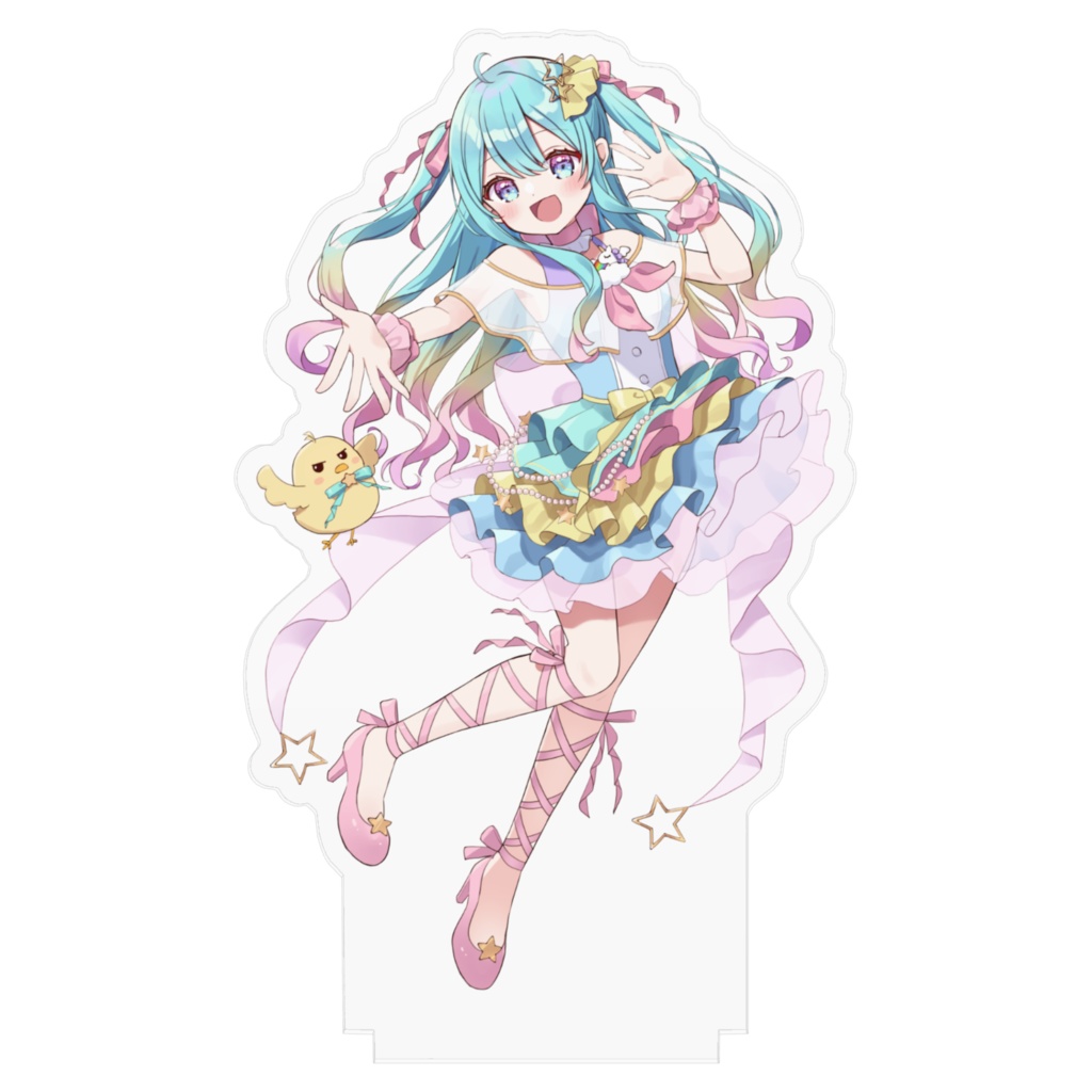 夢虹のアクリルフィギュア3