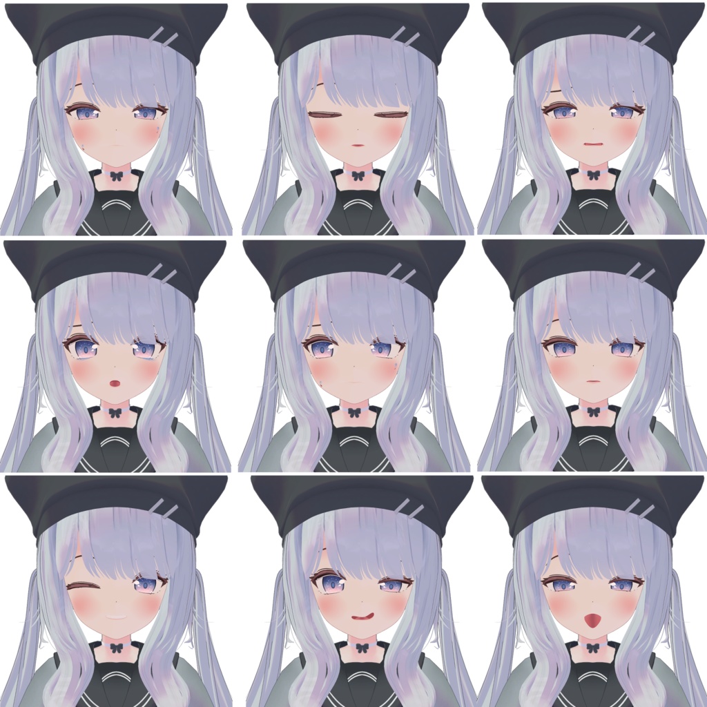 オリジナル3Dモデル『しろね』