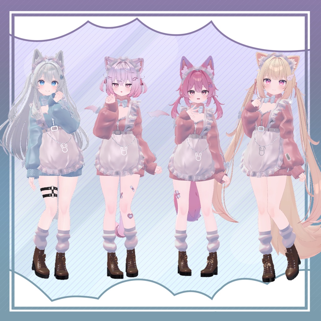 Roomwearmaid 【13アバター対応】