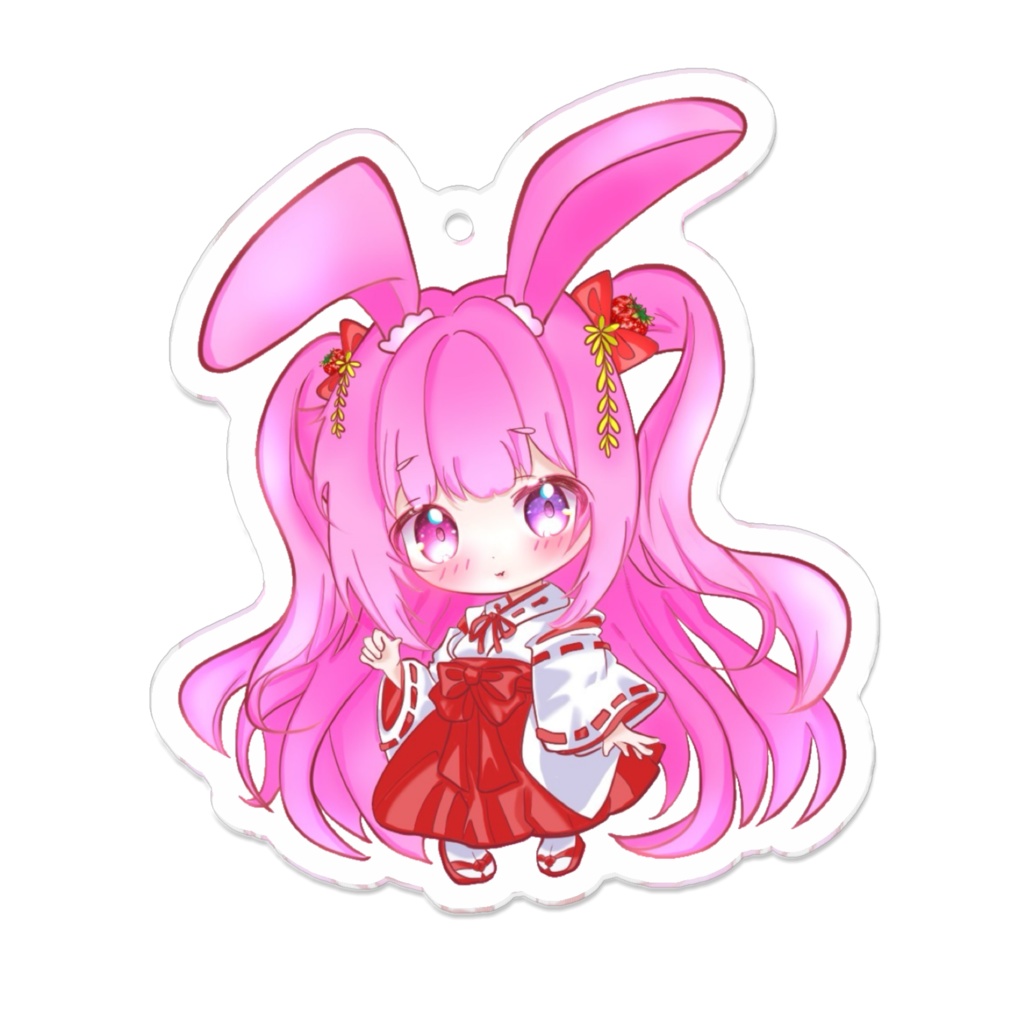 【受注生産】お守り 巫女むめverアクキー