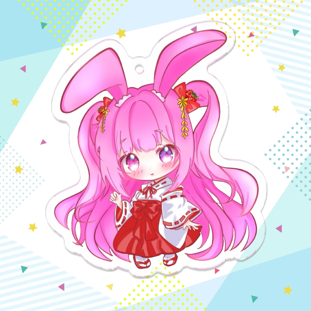 【受注生産】お守り 巫女むめverアクキー