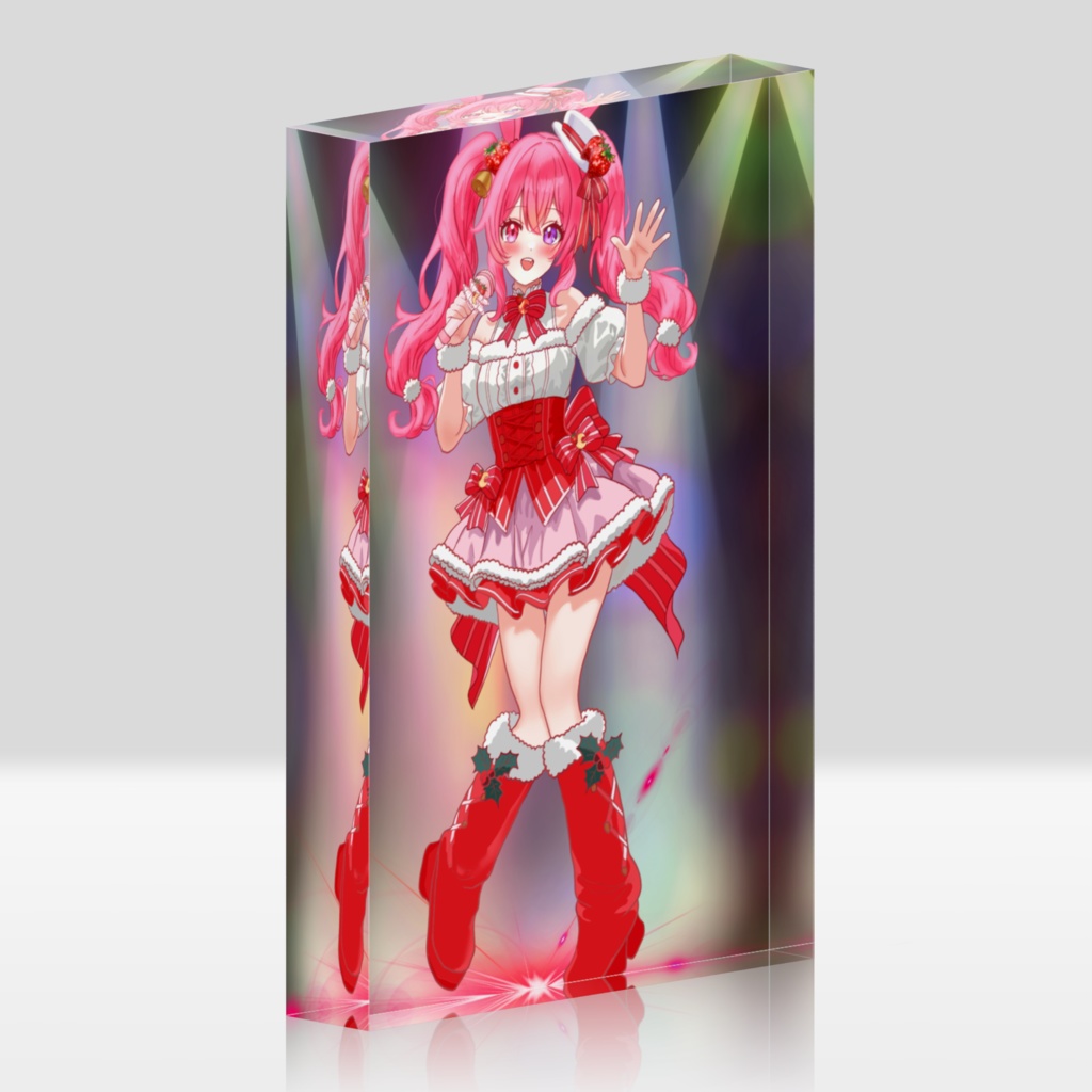 クリスマスむめ2025ver. アクリルブロック