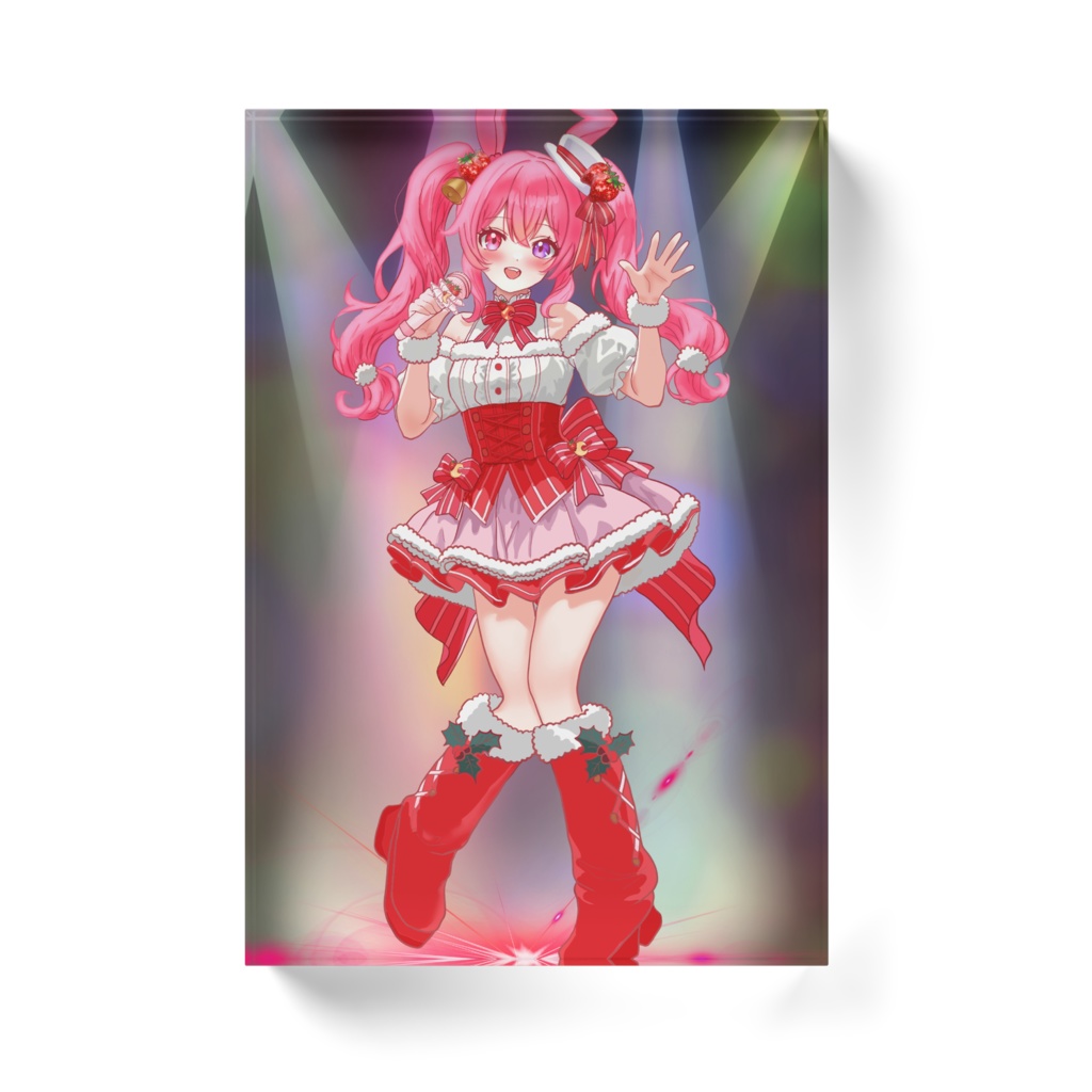 クリスマスむめ2025ver. アクリルブロック