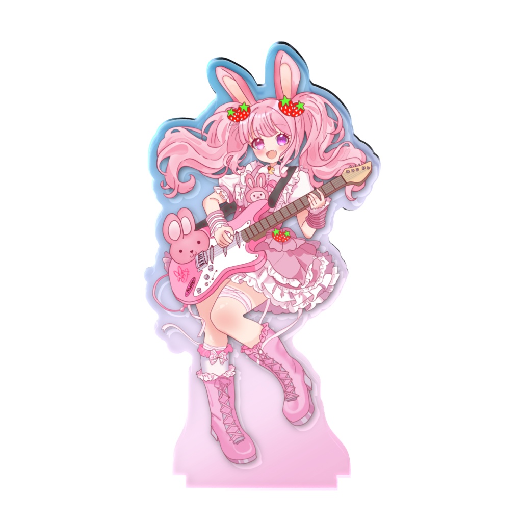 【2026!兎苺むめ生誕祭グッズ】オーロラアクスタ2種【受注生産】