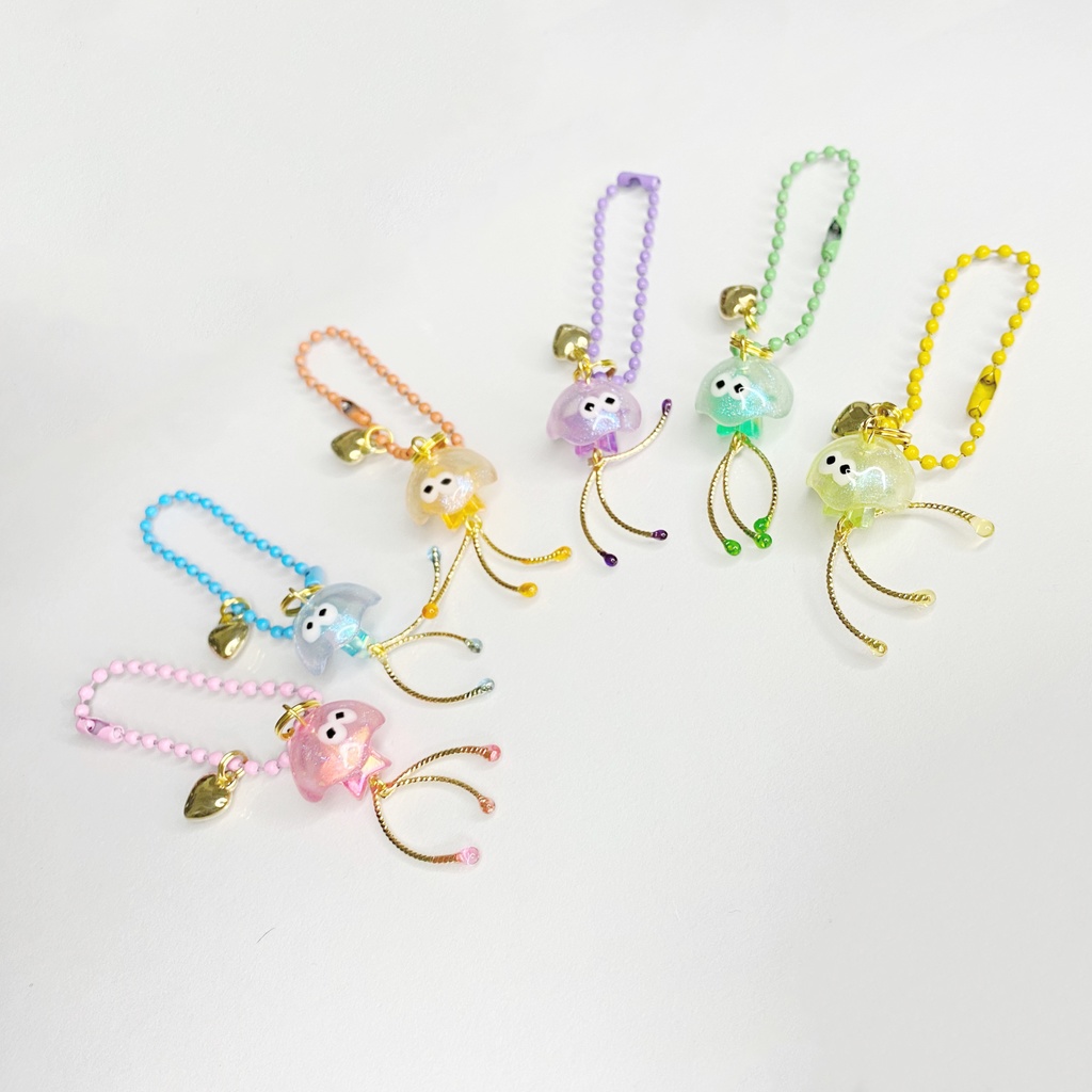 くらげキーホルダー