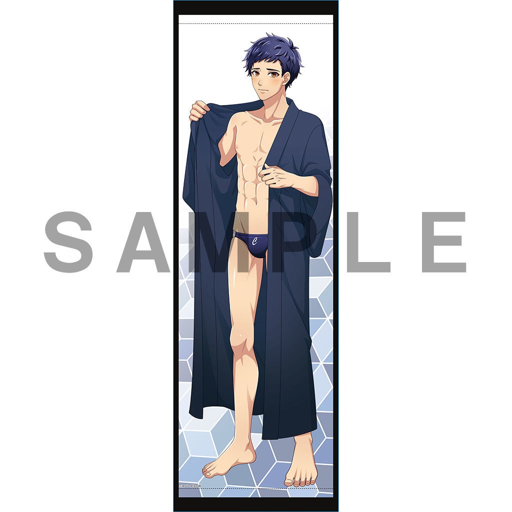 等身大ダブルスエードタペストリー2021（紺多）