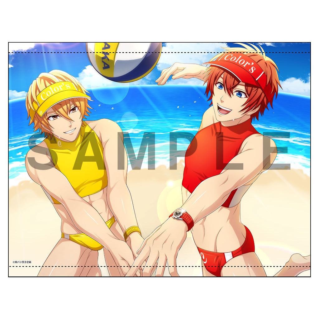 B2ダブルスエードタペストリー（競パンビーチバレー～赤瀬＆黄島～）