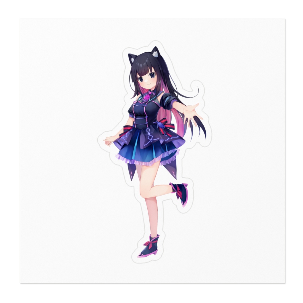 猫派まいまい ステッカー2種類
