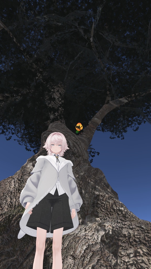 【VRChat想定】巨木