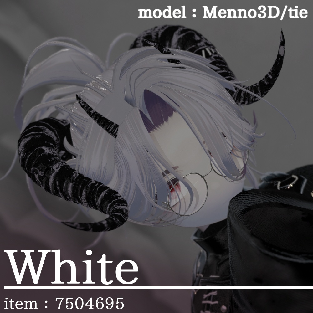 【Menno3D】ActiveDangoHair(freecollar)