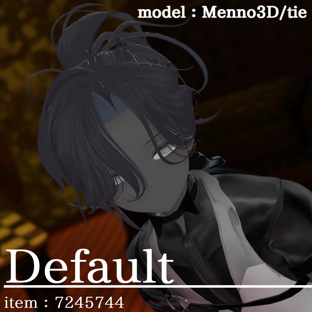 【Menno3D】ActiveDangoHair(freecollar)