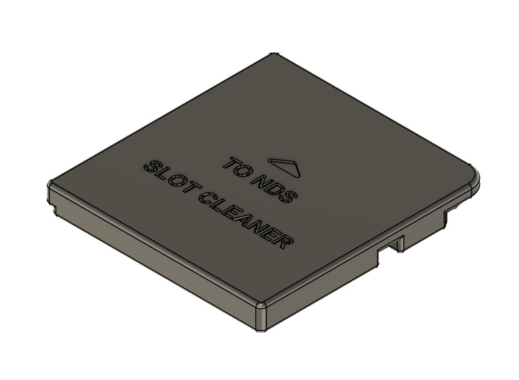 DS用カードスロットクリーナー(3Dプリント用データ)